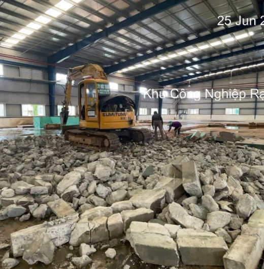 Tháo dỡ nhà kho-Tháo dỡ nhà kho tại Củ Chi, TPHCM