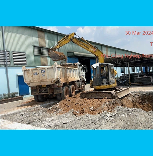 Phá dỡ nhà cũ-Phá dỡ nhà cũ tại Bến Cát, Bình Dương